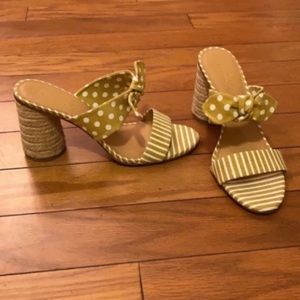 J by J Crew Block Heel Sandals